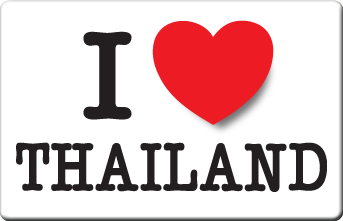I LOVE THAILAND (20pcs/pack)