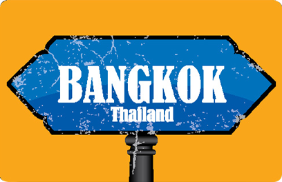 Bangkok Street Sign (20pcs/pack)