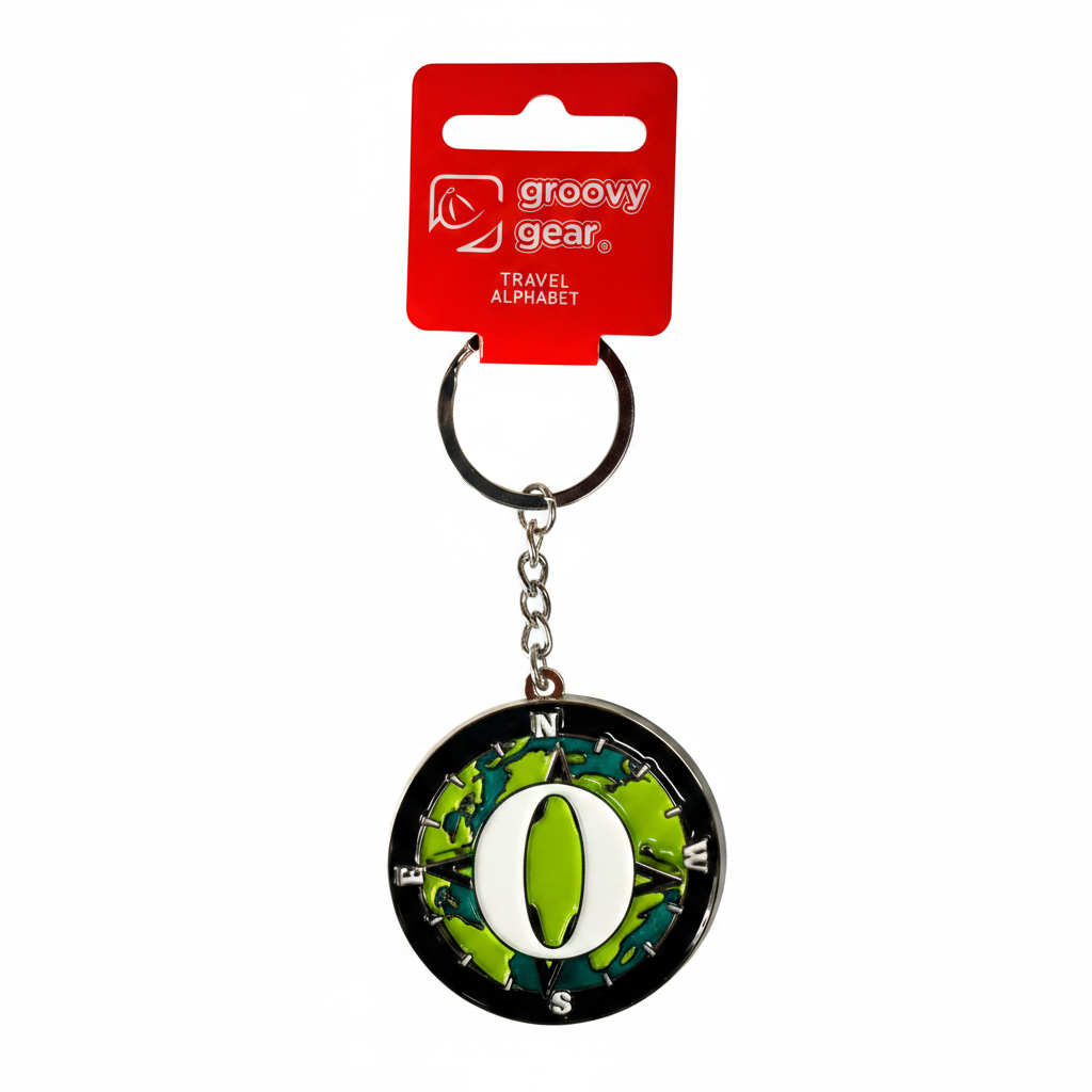 Spinning Globe Letter O