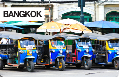 Tuk-Tuk on the Street (20pcs/pack)