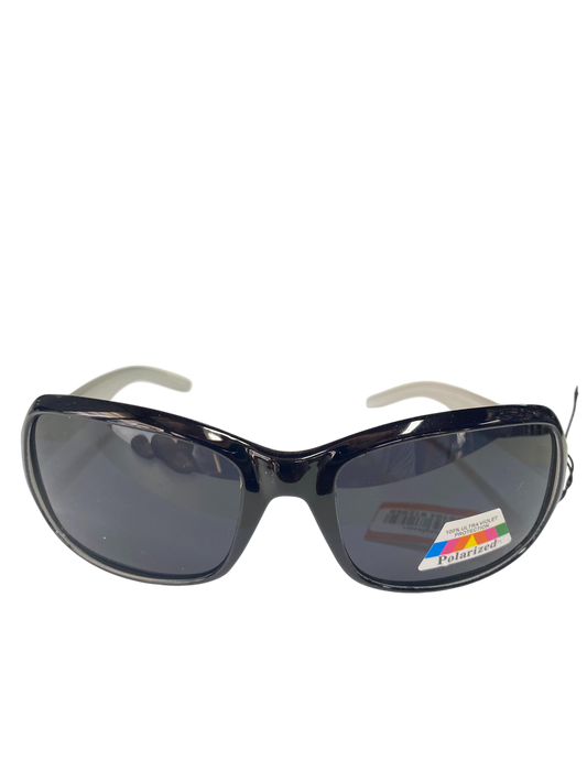 Polarized sunglasses with a black frame (1pcs)