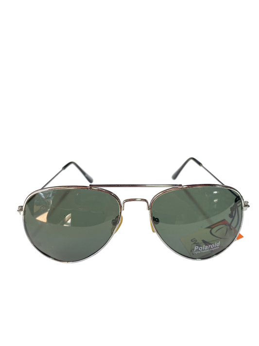 Polaroid aviator-style sunglasses classic metal frame with polarized lenses (1pcs)