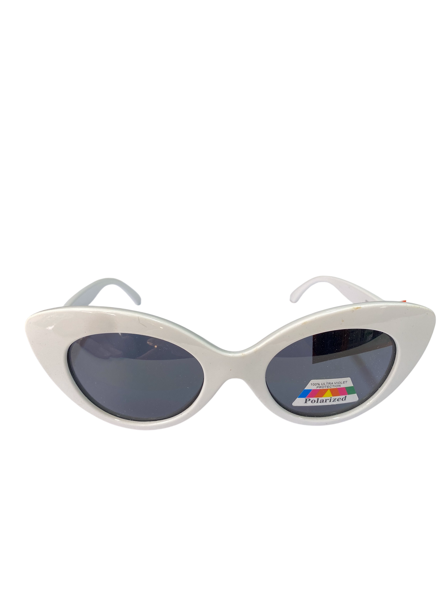 Cat-eye sunglasses, Silver (1pcs)