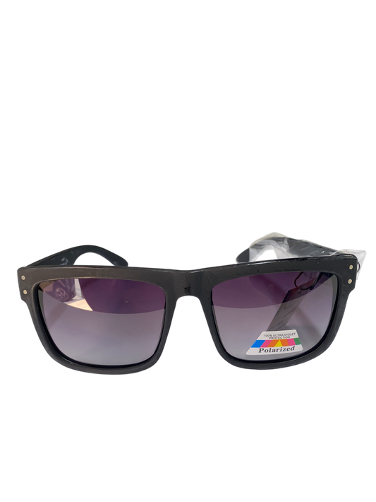 Sunglasses square-rectangle frame and polarized lenses (1pcs)