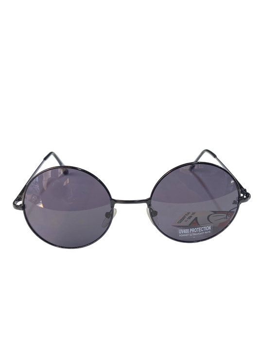 UV Protection Metal Frame Round Sunglasses (1pcs)