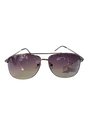 Sunglasses featuring gold frames and purple lenses (1pcs)