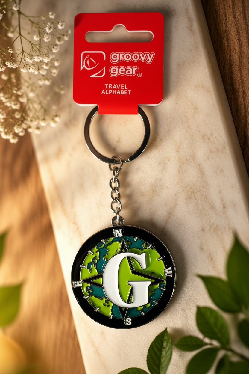 Spinning Globe Letter G