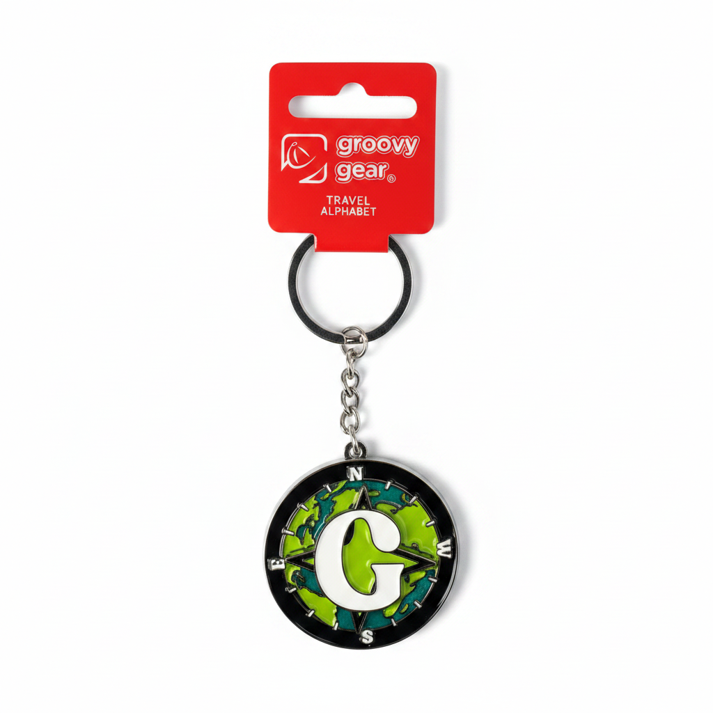Spinning Globe Letter G