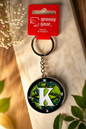 Spinning Globe Letter K