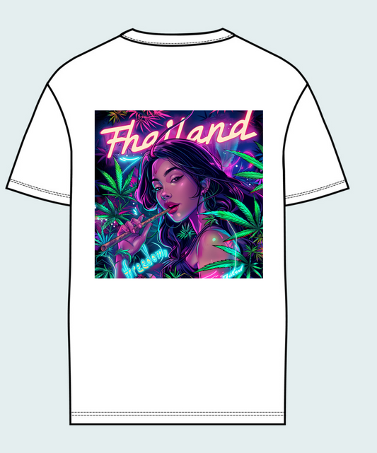 T-shirt Freedom Thailand Girl2