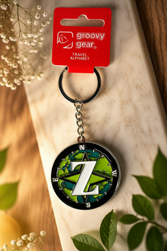 Spinning Globe Letter Z