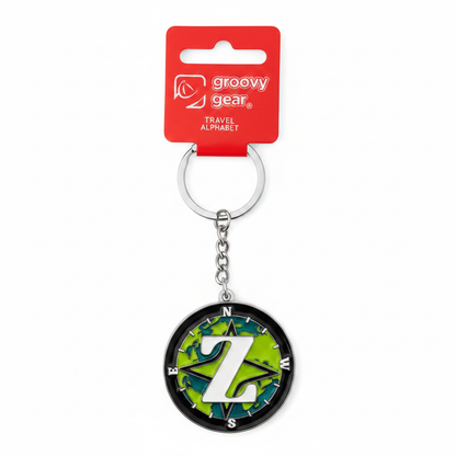 Spinning Globe Letter Z
