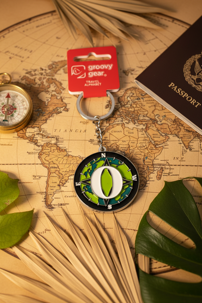 Spinning Globe Letter O